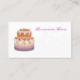 Erdbeere Visitenkarte