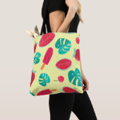 Erdbeere von Wassermelonen Blätter Tasche (Von Nahem)