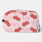 Erdbeere Waschbeutel (Vorderseite)