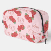 Erdbeere Waschbeutel (Rechte Ecke)