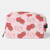 Erdbeere Waschbeutel (Rückseite)