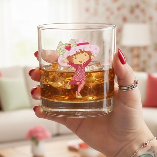 Erdbeere Whiskyglas