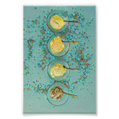 Erdbeereis Fotodruck (Vorne)