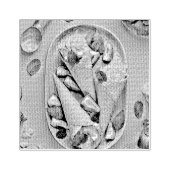 Erdbeereis Gummistempel (Prägung)