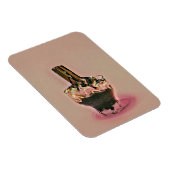 Erdbeereis Magnet (Rechte Seite)