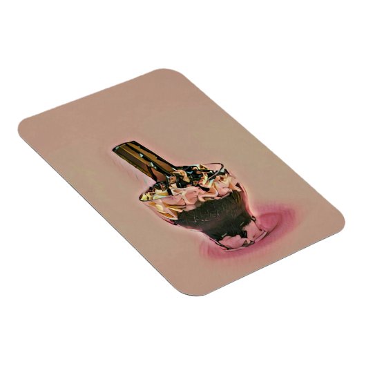 Erdbeereis Magnet (Rechte Seite)