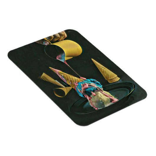 Erdbeereis Magnet (Rechte Seite)