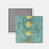 Erdbeereis Magnet (Vorderseite/Rückseite)