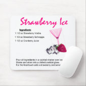 Erdbeereis Mousepad (Mit Mouse)