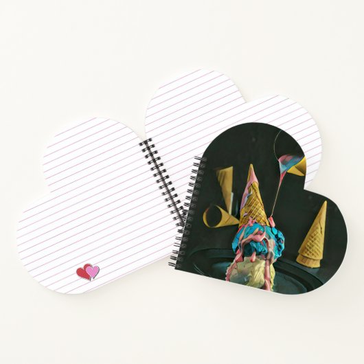 Erdbeereis Notizblock (Innenseite)