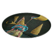 Erdbeereis Schneidebrett (Ecke)