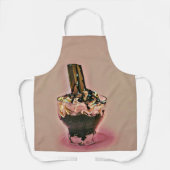 Erdbeereis Schürze (Vorderseite)