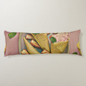 Erdbeereis Seitenschläferkissen (Rückseite)