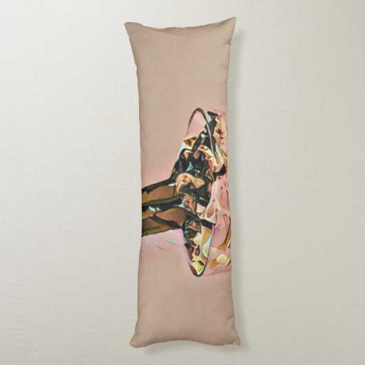 Erdbeereis Seitenschläferkissen (Rückseite (Vertikal))