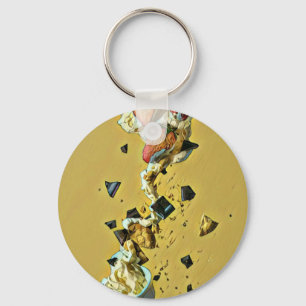 Erdbeereisfrüchte Schlüsselanhänger