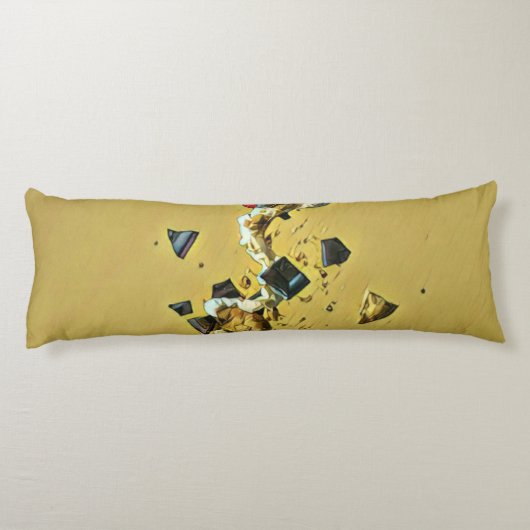 Erdbeereisfrüchte Seitenschläferkissen (Rückseite)