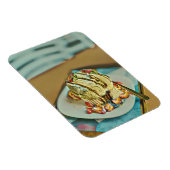 Erdbeereiskuchen Magnet (Rechte Seite)