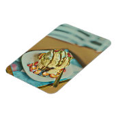 Erdbeereiskuchen Magnet (Linke Seite)