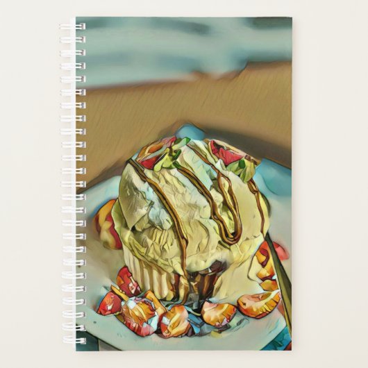 Erdbeereiskuchen Planer (Vorderseite)