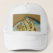 Erdbeereiskuchen Truckerkappe (Vorderseite)