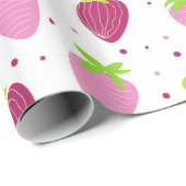 Erdbeeren, 30 Zoll x 6 Fuß, Druckpapier Geschenkpapier (Rolleneckpunkt)