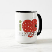 Erdbeeren 5 Tasse (VorderseiteRechts)