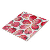 Erdbeeren, Aquarell und Tinte Fliese (Seite)