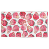 Erdbeeren, Aquarell und Tinte Kissenbezug (Vorderseite-Links)