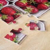 Erdbeeren auf dem Bauernmarkt im Container Puzzle (Seite)