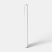 Erdbeeren auf schwarz über weiß samsung galaxy hülle (Linke Seite)