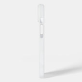 Erdbeeren auf schwarz-weiß ipha Case-Mate iPhone hülle (Rückseite / Links)