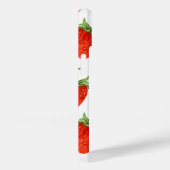 Erdbeeren auf weißem iPhone-Fall Case-Mate iPhone Hülle (Rückseite / Rechts)