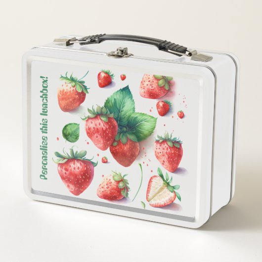 Erdbeeren aus Lunchbox (Vorderseite)