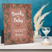 Erdbeeren Baby Duschbücher für Babysignatur Fotoplatte (Seite)