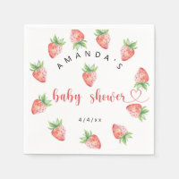 Erdbeeren - Babydusche