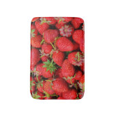 Erdbeeren Badematte (Vorderseite Vertikal)