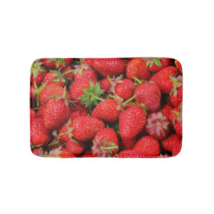 Erdbeeren Badematte
