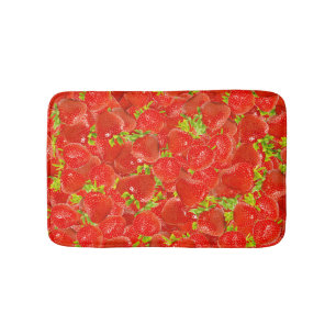 Erdbeeren Badematte