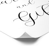 Erdbeeren Berry Sweet Cards and Gifts Zeichen Poster (Ecke)