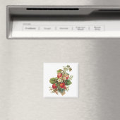 Erdbeeren blühen Magnete Magnet (In Situ (Geschirrspüler))