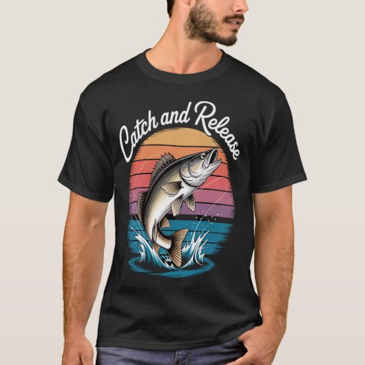 Erdbeeren-Boba-Fisch T-Shirt (Vorderseite)