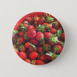 Erdbeeren Button