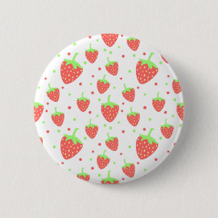 Erdbeeren Button