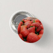 Erdbeeren Button (Vorne & Hinten)