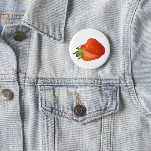 Erdbeeren Button (Beispiel)