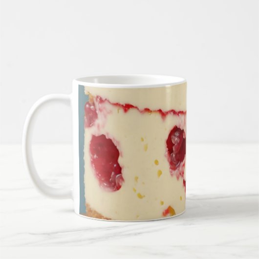 Erdbeeren Cake Design iPhone 13 Abdeckung Kaffeetasse (Links)
