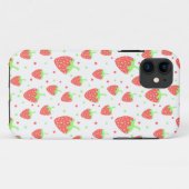Erdbeeren Case-Mate iPhone Hülle (Rückseite (Horizontal))
