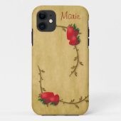 Erdbeeren Case-Mate iPhone Hülle (Rückseite)
