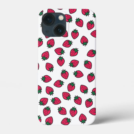 Erdbeeren Case-Mate iPhone Hülle (Rückseite)