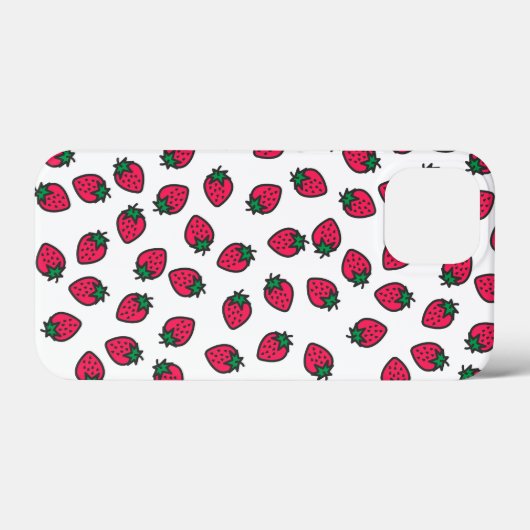 Erdbeeren Case-Mate iPhone Hülle (Rückseite (Horizontal))